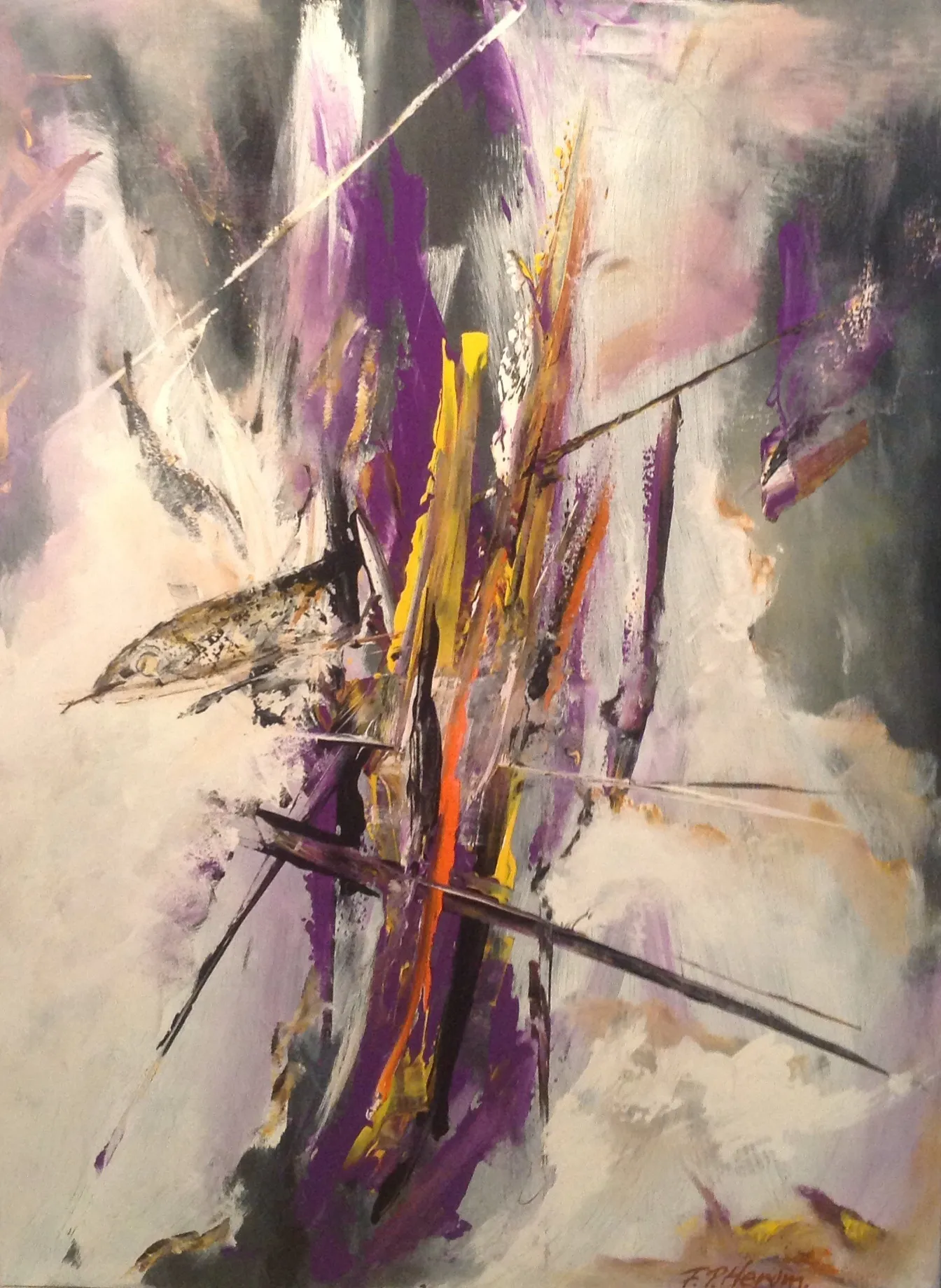 Maleri nr 11 60 cm X 80 cm